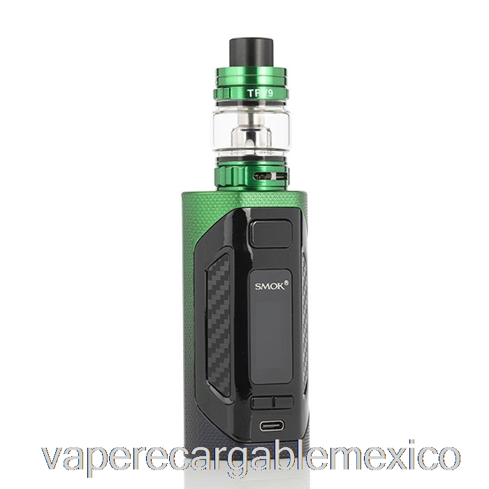 Vape Recargable Smok Rigel 230w Kit De Inicio Negro Verde